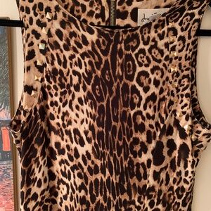 Leopard Print Joseph Ribkoff maxi dress
